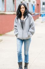 KRYSTER RITTER on the Set of A.K.A. Jessica Jones in New York 07/15/2015