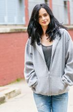 KRYSTER RITTER on the Set of A.K.A. Jessica Jones in New York 07/15/2015