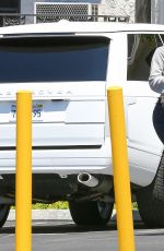 KYLIE JEENER in Tight Jeans Out in Los Angeles 07/06/2015