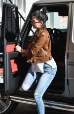 KYLIE JENNER Arrives at a Nail Salon in Beverly Hills 07/13/2015