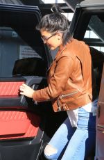 KYLIE JENNER Arrives at a Nail Salon in Beverly Hills 07/13/2015