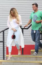 KYLIE JENNER Leaving a Bowling Alley in Calabasas after Filming Keeping Up with the Kardashians 07/01/2015