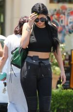 KYLIE JENNER Out and About in Calabasas 07/02/2015