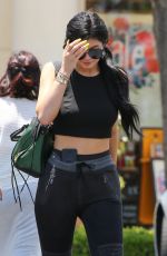 KYLIE JENNER Out and About in Calabasas 07/02/2015
