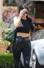 KYLIE JENNER Out and About in Calabasas 07/02/2015