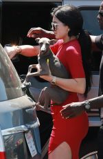 KYLIE JENNER Out and About in Sherman Oaks 07/03/2015