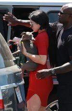 KYLIE JENNER Out and About in Sherman Oaks 07/03/2015