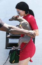KYLIE JENNER Out and About in Sherman Oaks 07/03/2015