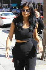 KYLIE JENNER Out for Yogurt in Beverly Hills 07/26/2015