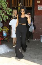 KYLIE JENNER Out for Yogurt in Beverly Hills 07/26/2015