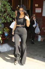 KYLIE JENNER Out for Yogurt in Beverly Hills 07/26/2015