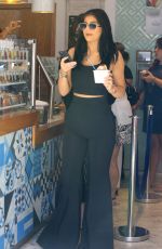 KYLIE JENNER Out for Yogurt in Beverly Hills 07/26/2015