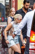 LADY GAGA Out and About in Amsterdam 07/11/2015