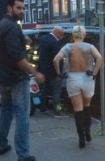 LADY GAGA Out and About in Amsterdam 07/11/2015