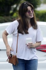LANA DEL REY Out and About in Los Angeles 07/19/2015