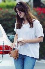 LANA DEL REY Out and About in Los Angeles 07/19/2015