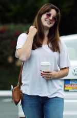 LANA DEL REY Out and About in Los Angeles 07/19/2015