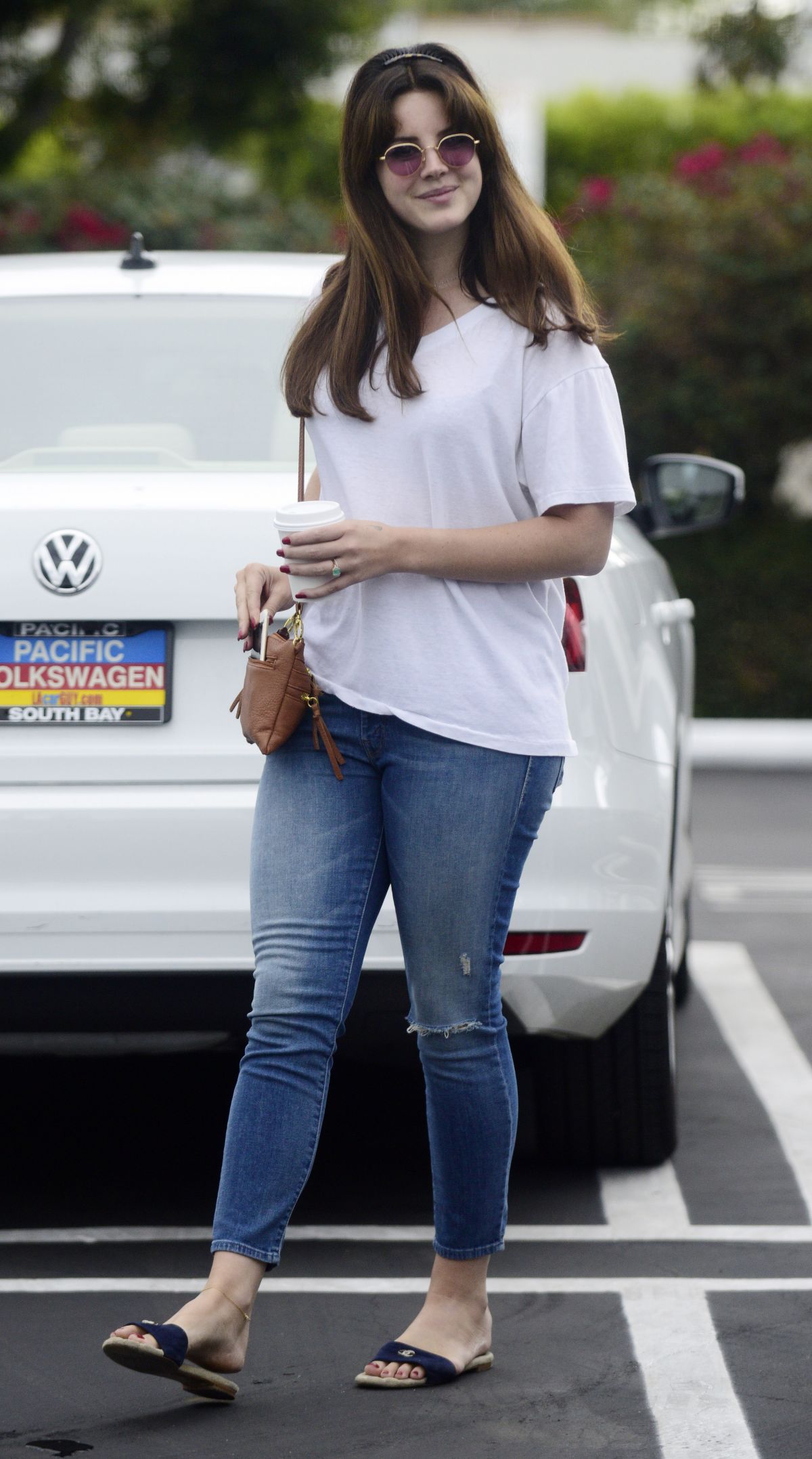 LANA DEL REY Out and About in Los Angeles 06/16/2016 