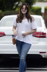 LANA DEL REY Out and About in Los Angeles 07/19/2015