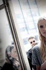 LARA STONE on the Runwey of Atelier Versace Fashion Show in Paris