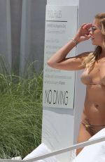 LEANN RIMES in Bikini at a Pool in Miami 07/19/2015