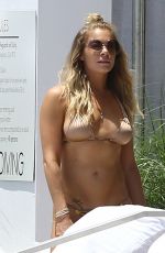 LEANN RIMES in Bikini at a Pool in Miami 07/19/2015
