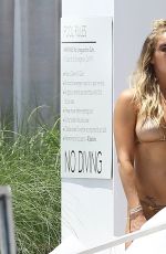 LEANN RIMES in Bikini at a Pool in Miami 07/19/2015