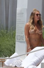 LEANN RIMES in Bikini at a Pool in Miami 07/19/2015