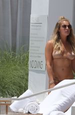 LEANN RIMES in Bikini at a Pool in Miami 07/19/2015