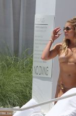 LEANN RIMES in Bikini at a Pool in Miami 07/19/2015