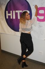 LEONA LEWIS at Hits 97.3 Radio Station in Hollywood