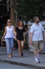 LESLIE MANN Out and About in New York 07/11/2015