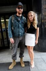 LEVEN RAMBIN at Huffpost Live, Good Day New York and AOL Studios in New York 07/06/2015