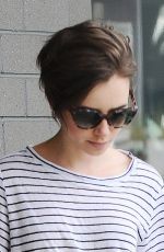 LILY COLLINS Out and About in Los Angeles 07/23/2015
