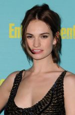 LILY JAMES at Entertainment Weekly Party at Comic-con in San Diego