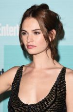 LILY JAMES at Entertainment Weekly Party at Comic-con in San Diego