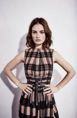 LILY JAMES at Pride and Prejudice and Zombies Panel at Comic Con in San Diego