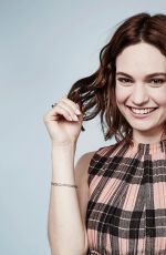 LILY JAMES at Pride and Prejudice and Zombies Photoshoot at Comic-con in San Diego