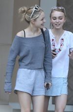 LILY-ROSE DEPP Out and About in Beverly Hills 07/21/2015