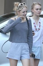 LILY-ROSE DEPP Out and About in Beverly Hills 07/21/2015