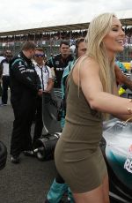 LINDSEY VONN at Formula One British Grand Prix in Silverstone