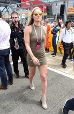 LINDSEY VONN at Formula One British Grand Prix in Silverstone