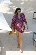 LISA SNOWDON at a Beach in Ibiza 07/23/2015