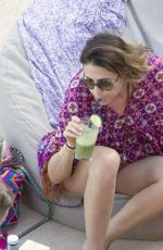 LISA SNOWDON at a Beach in Ibiza 07/23/2015