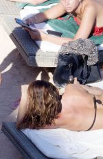 LISA SNOWDON at a Beach in Ibiza 07/23/2015