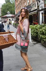 LISA SNOWDON Out Shopping in London 07/29/2015