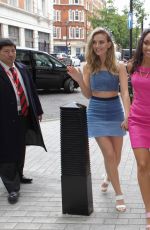 LITTLE MIX Arrives at BBC Radio 1 Studios in London 07/28/2015