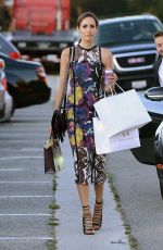 LOUISE ROE Out Shopping in West Hollywood 07/14/2015