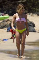 LUCY HALE in Bikini at a Beach in Hawaii 06/30/2015