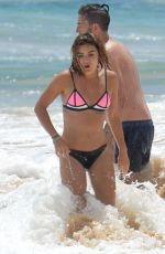 LUCY HALE in Bikini on the Beach in Hawaii 07/04/2015